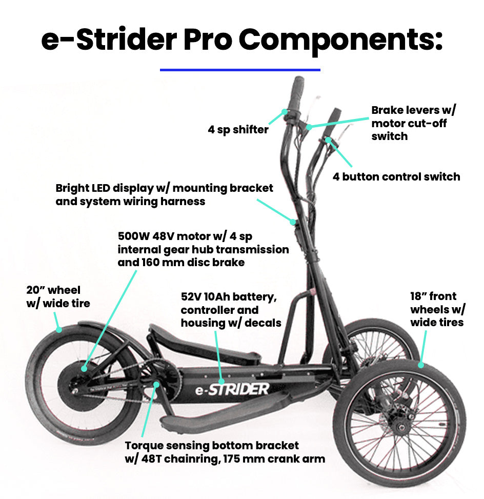 Street Strider Elliptical Bicycle For Outside Street Strider 3i Elliptical Bike BRAND NEW NO SHIPPING LOCAL