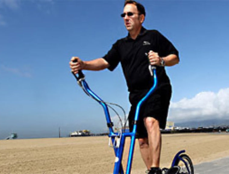 Larry Brooks takes Strides toward health