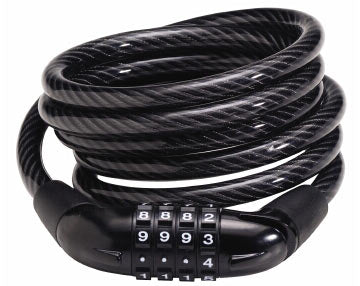 Heavy‑Duty Coil Cable Lock for StreetStrider Security